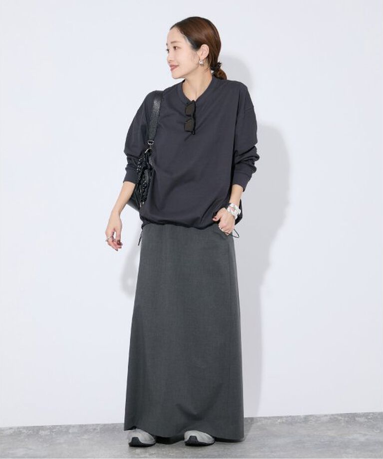 JOURNAL STANDARD「《追加》シャーリングロングスリーブTシャツ」|Tシャツ・カットソー|