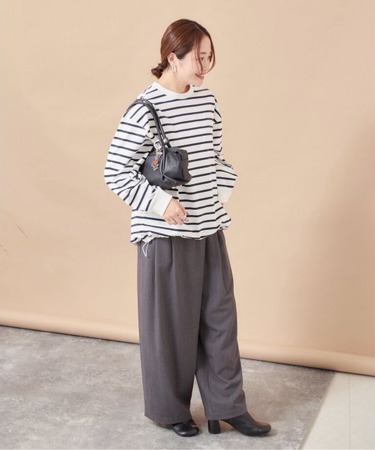 JOURNAL STANDARD「《追加》シャーリングロングスリーブTシャツ」|Tシャツ・カットソー|