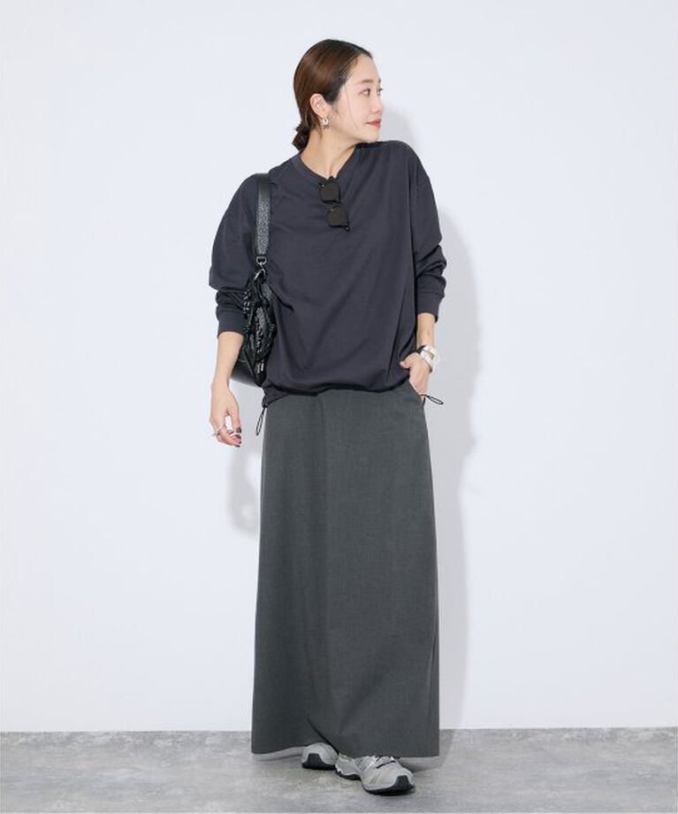 JOURNAL STANDARD「《追加》シャーリングロングスリーブTシャツ」|Tシャツ・カットソー|