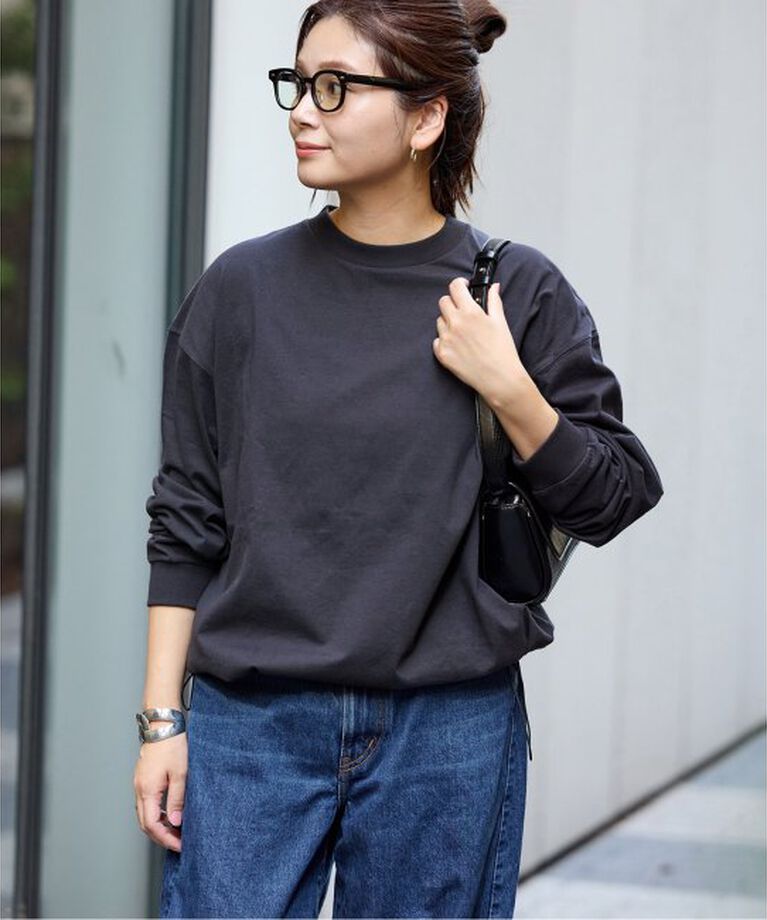 JOURNAL STANDARD「《追加》シャーリングロングスリーブTシャツ」|Tシャツ・カットソー|