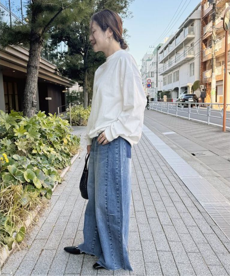 JOURNAL STANDARD「《追加》シャーリングロングスリーブTシャツ」|Tシャツ・カットソー|