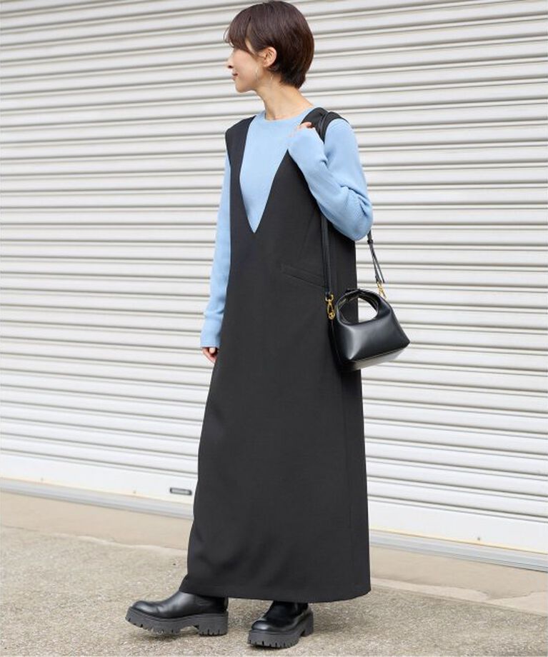 JOURNAL STANDARD relume「ウォッシャブルダブルクロスジャンパースカート」|ワンピース|