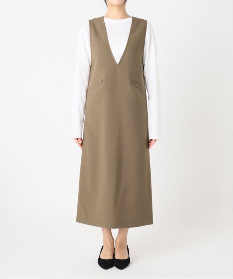 JOURNAL STANDARD relume「ウォッシャブルダブルクロスジャンパースカート」|ワンピース|