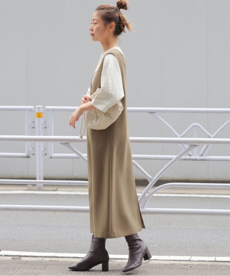 JOURNAL STANDARD relume「ウォッシャブルダブルクロスジャンパースカート」|ワンピース|