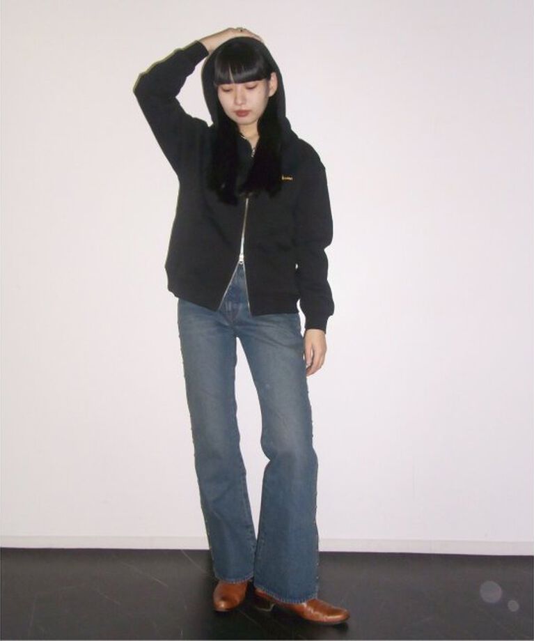 Oriens JOURNAL STANDARD「【Dime/ダイム】 CURSIVE ZIP-HOODIE」|パーカー|