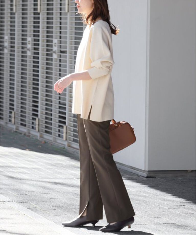 JOURNAL STANDARD relume「ダブルクロスフレアイージーパンツ」|スラックス|