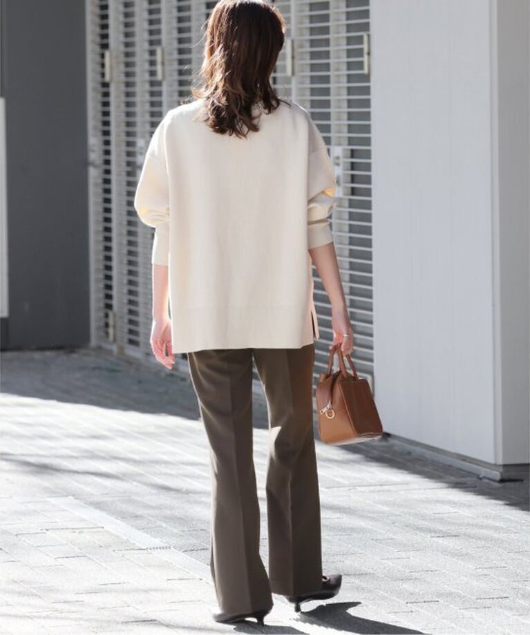 JOURNAL STANDARD relume「ダブルクロスフレアイージーパンツ」|スラックス|