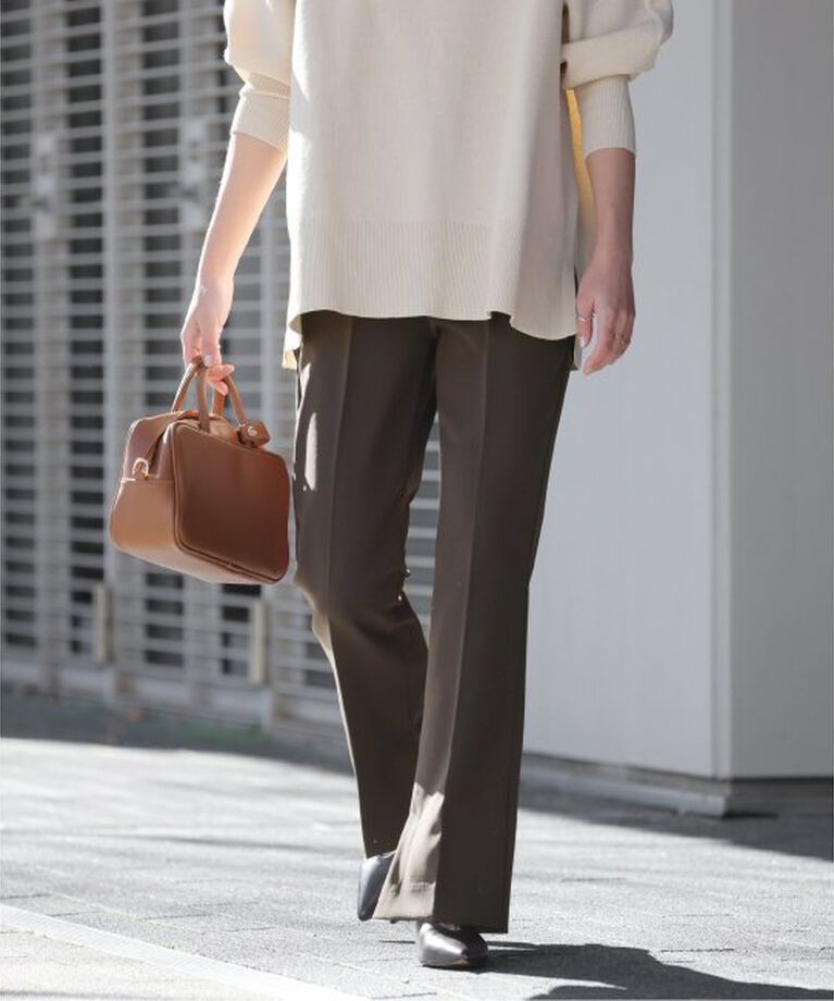 JOURNAL STANDARD relume「ダブルクロスフレアイージーパンツ」|スラックス|
