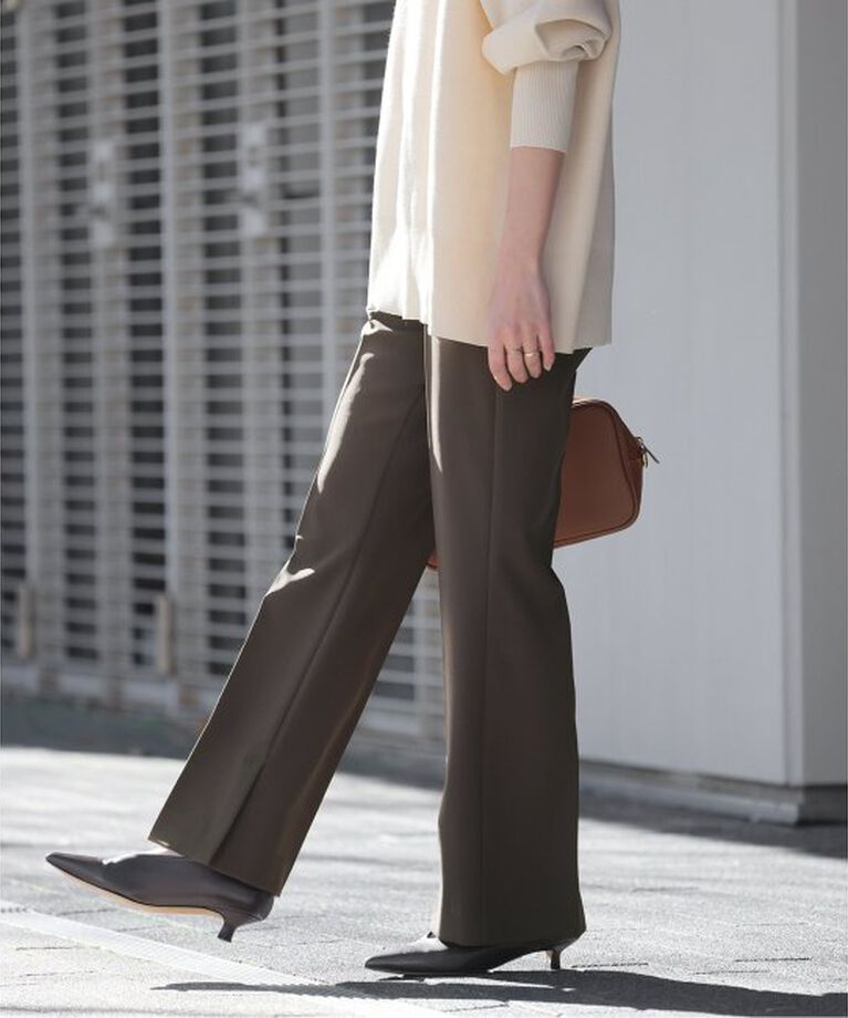 JOURNAL STANDARD relume「ダブルクロスフレアイージーパンツ」|スラックス|