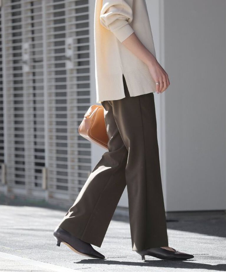 JOURNAL STANDARD relume「ダブルクロスフレアイージーパンツ」|スラックス|