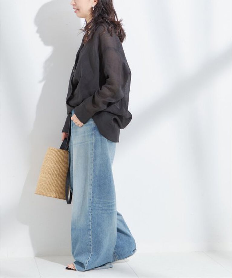 journal standard L'essage「シアーラミー 2WAY シャツ」|シャツ・ブラウス|
