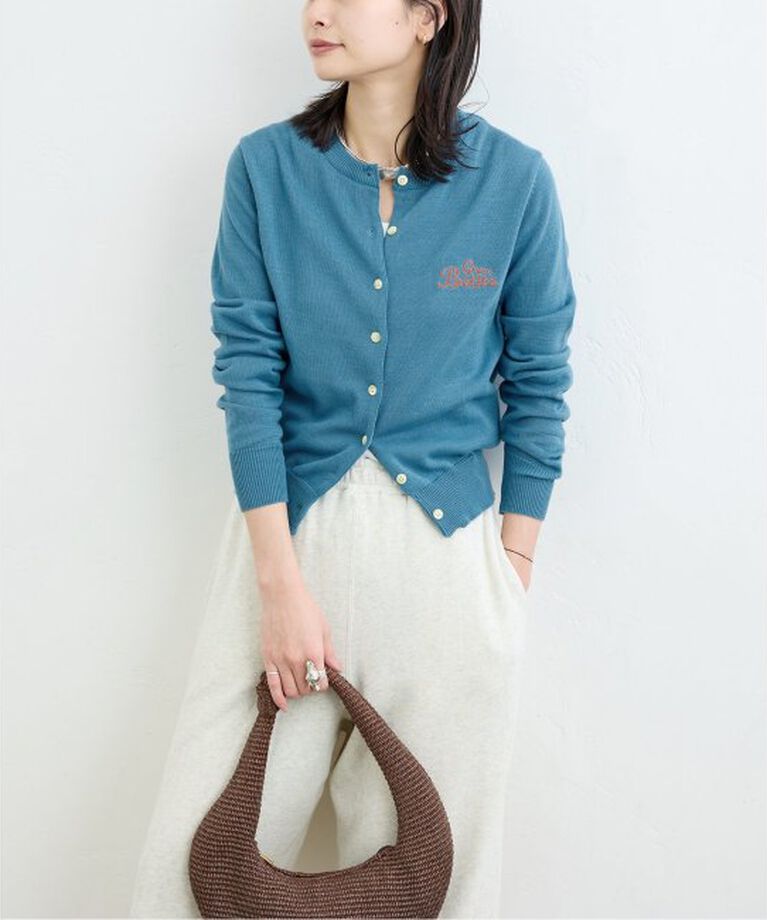 JOURNAL STANDARD「【GREEN BUTTER/グリーンバター】  WASHABLE COTTON CD」|カーディガン|