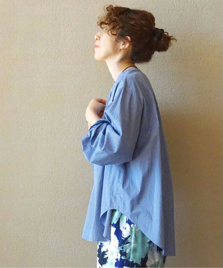 journal standard luxe「タイプクロス ギャザーブラウス」|シャツ・ブラウス|