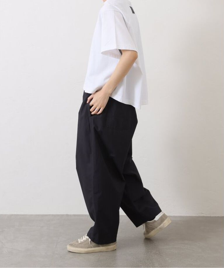 journal standard luxe「タイプクロス タックパンツ」|その他|ネイビー