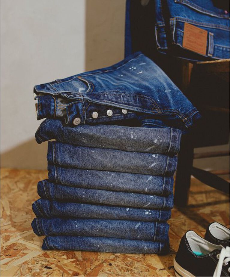JOURNAL STANDARD relume「LEVI’S(R)/リーバイス(R) 別注 501(R) Selvedge Paint Splatters L30」|デニム|