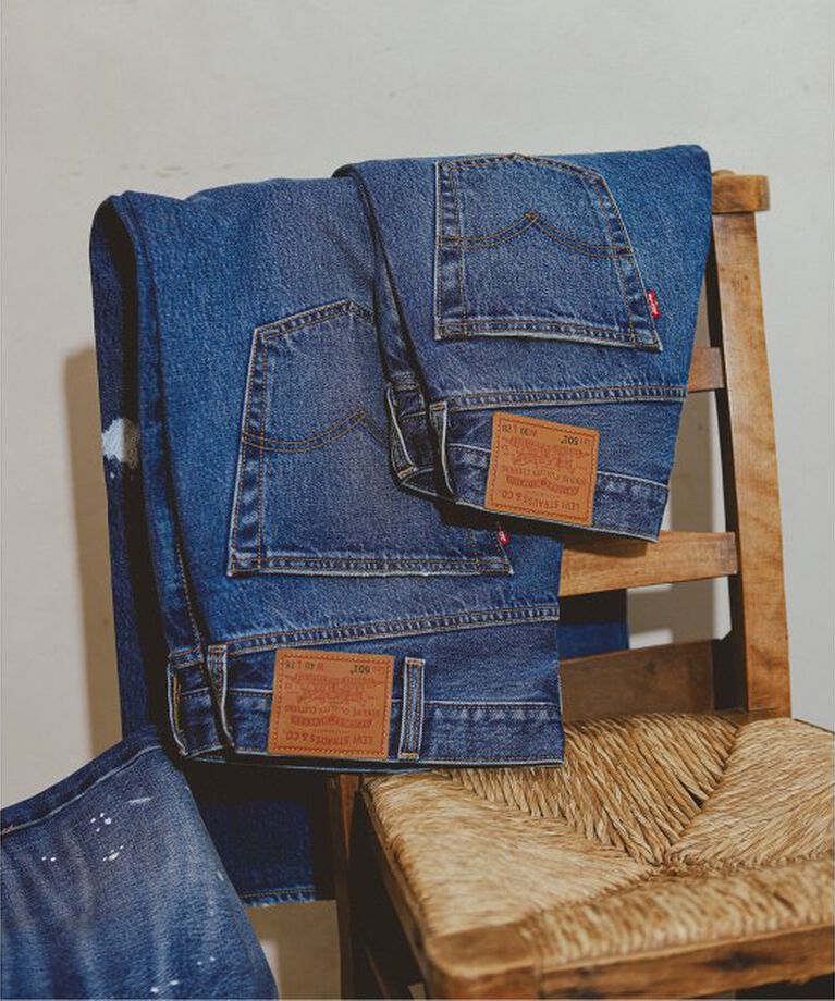 JOURNAL STANDARD relume「LEVI’S(R)/リーバイス(R) 別注 501(R) Selvedge Paint Splatters L30」|デニム|