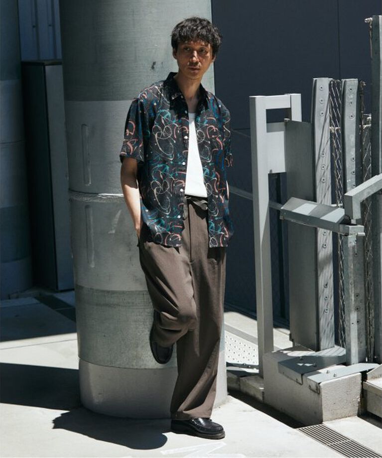 JOURNAL STANDARD「”吸水速乾 / 通気性” EVALET メッシュ パターン シャツ」|シャツ・ブラウス|