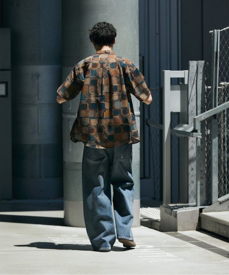 JOURNAL STANDARD「”吸水速乾 / 通気性” EVALET メッシュ パターン シャツ」|シャツ・ブラウス|