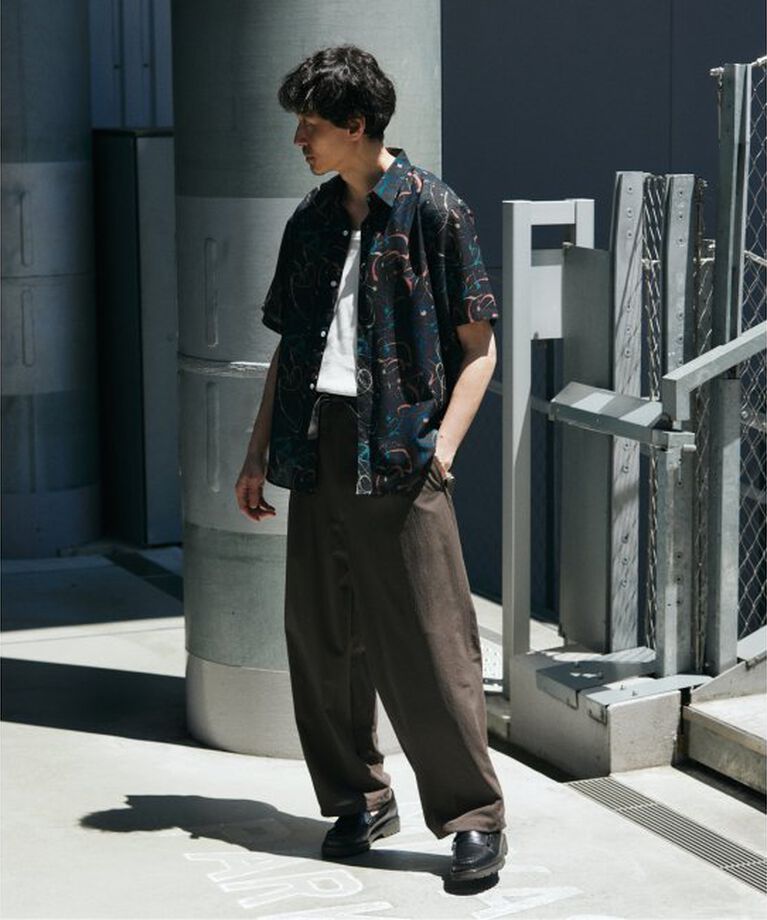 JOURNAL STANDARD「”吸水速乾 / 通気性” EVALET メッシュ パターン シャツ」|シャツ・ブラウス|
