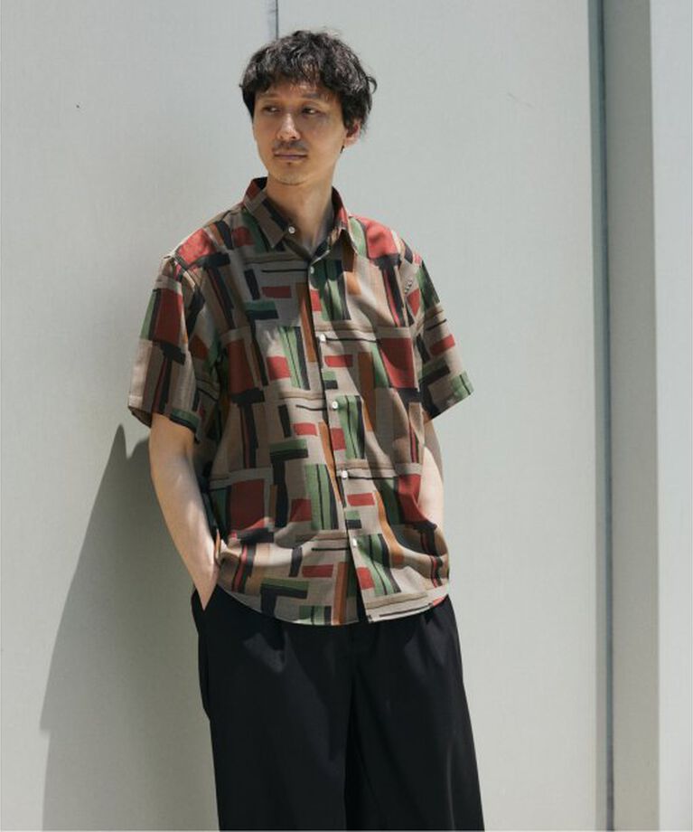 JOURNAL STANDARD「”吸水速乾 / 通気性” EVALET メッシュ パターン シャツ」|シャツ・ブラウス|