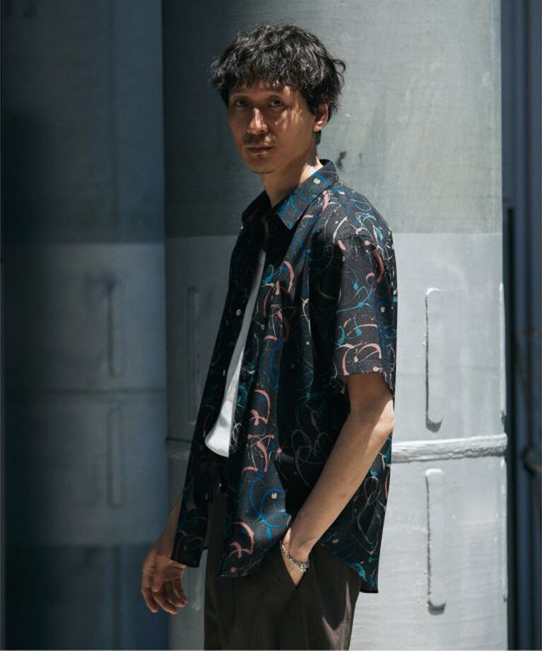JOURNAL STANDARD「”吸水速乾 / 通気性” EVALET メッシュ パターン シャツ」|シャツ・ブラウス|