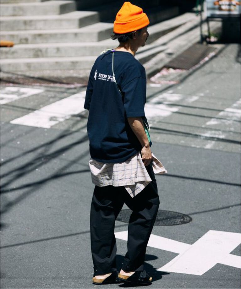 JOURNAL STANDARD relume「SNOWPEAK / スノーピーク 別注 ロゴプリント Tシャツ」|Tシャツ・カットソー|