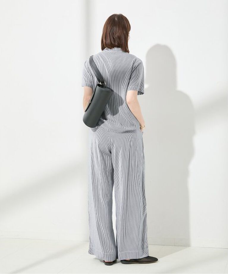 journal standard L'essage「《別注》【LUSANA / ルサーナ】CICI PANTS TWO DENIM STRIP：パンツ」|その他|