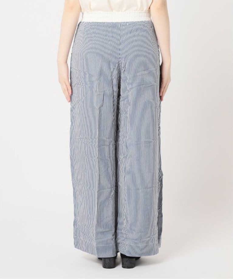 journal standard L'essage「《別注》【LUSANA / ルサーナ】CICI PANTS TWO DENIM STRIP：パンツ」|その他|