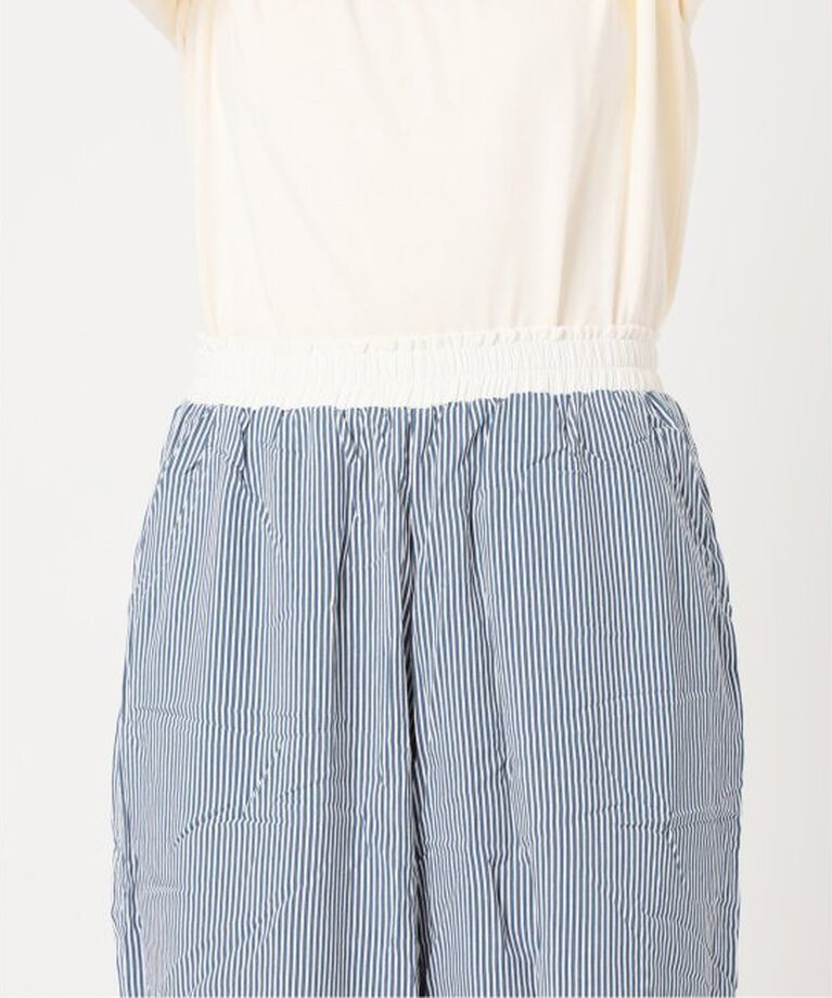 journal standard L'essage「《別注》【LUSANA / ルサーナ】CICI PANTS TWO DENIM STRIP：パンツ」|その他|