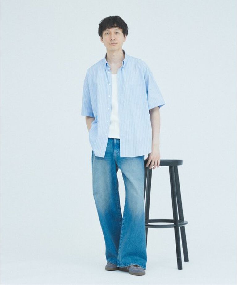 JOURNAL STANDARD「THOMAS MASON / トーマスメイソン ファットシルエット ボタンダウンシャツ」|シャツ・ブラウス|