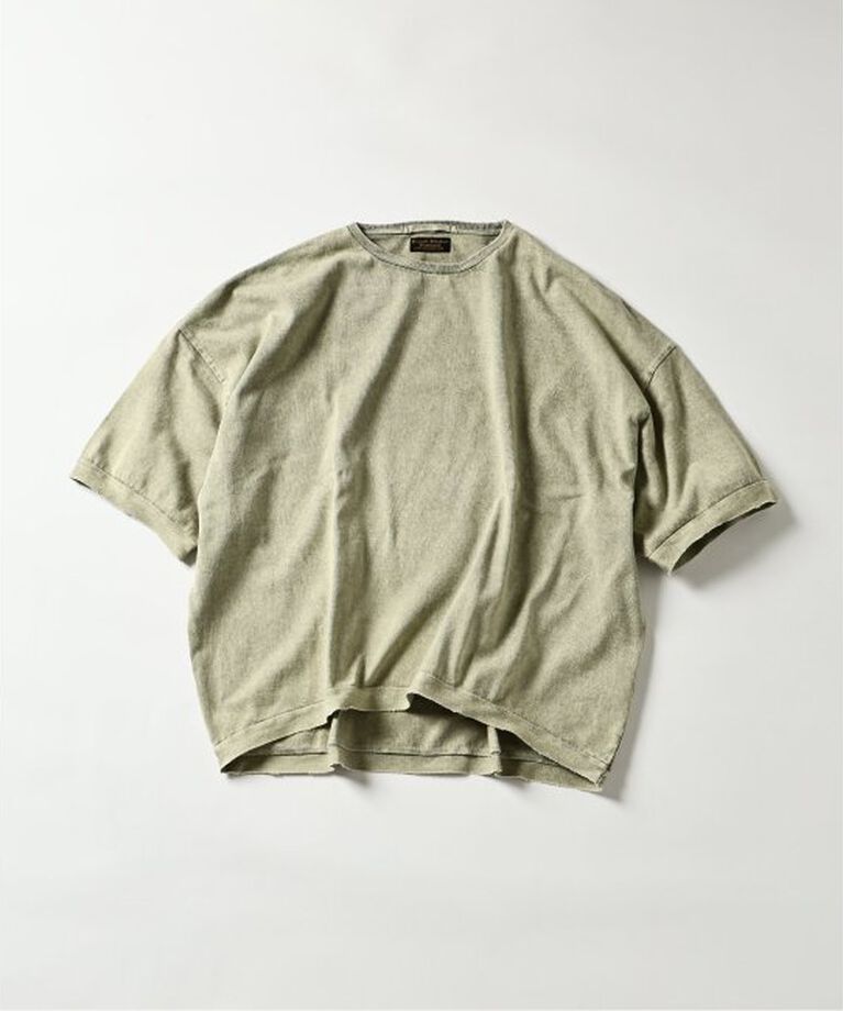J.S.Homestead「J.S.Homestead / オーバーラージ ポンチョ ショートスリーブTシャツ」|Tシャツ・カットソー|ブラウン B