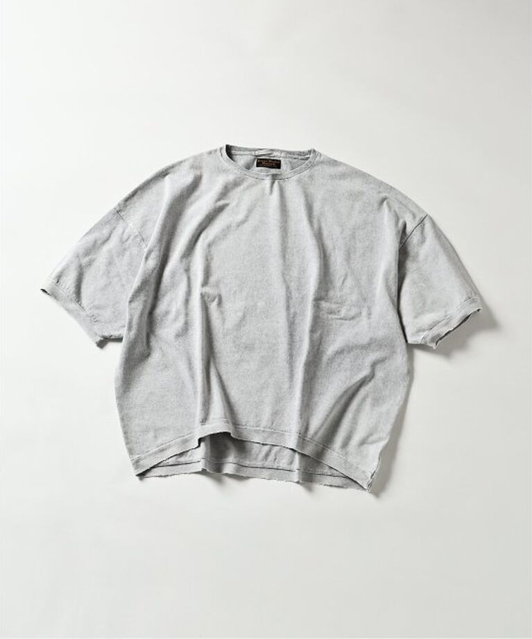 J.S.Homestead「J.S.Homestead / オーバーラージ ポンチョ ショートスリーブTシャツ」|Tシャツ・カットソー|パープル