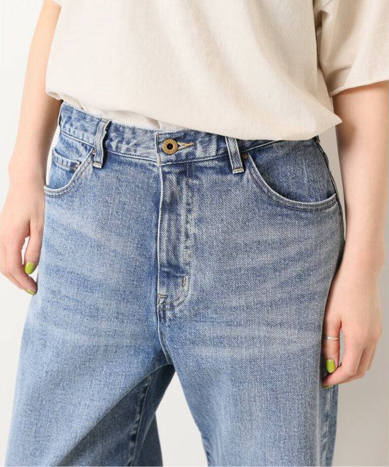 Spick and Span「≪追加≫5 1/2 LOOSE-STRAIGHT DENIM」|デニム|