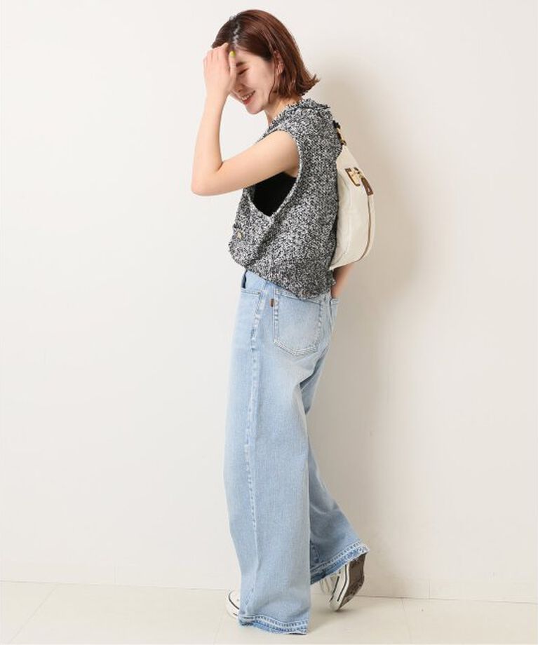 Spick and Span「≪追加≫5 1/2 LOOSE-STRAIGHT DENIM」|デニム|