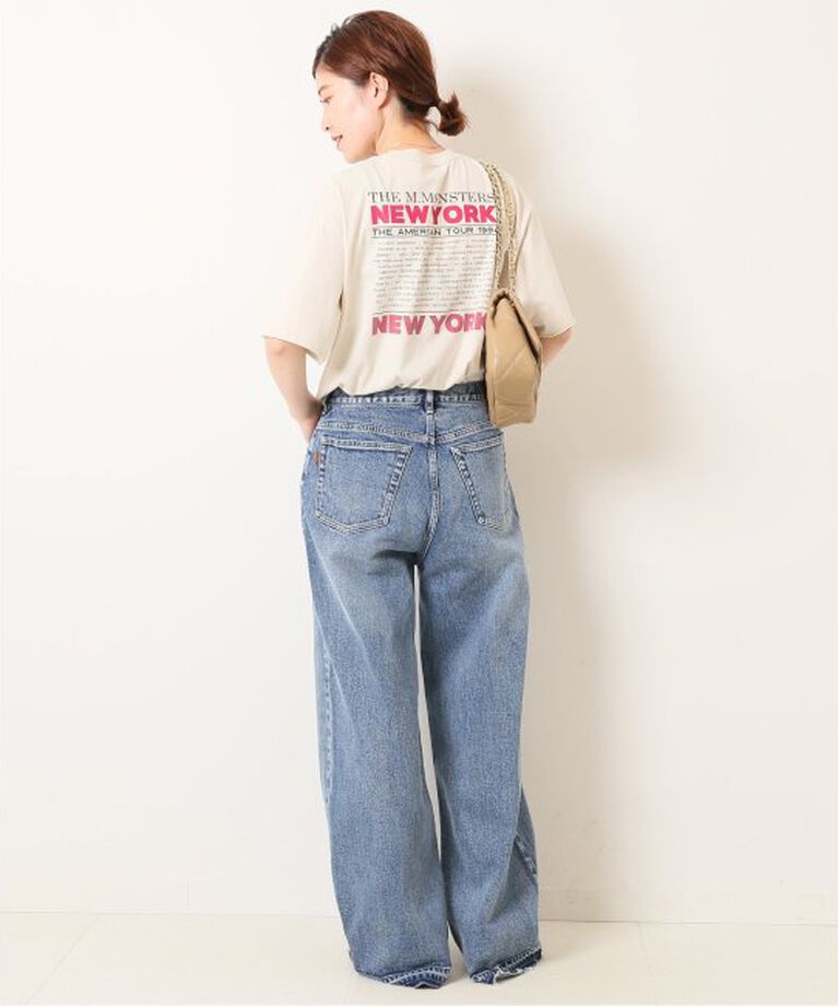Spick and Span「≪追加≫5 1/2 LOOSE-STRAIGHT DENIM」|デニム|
