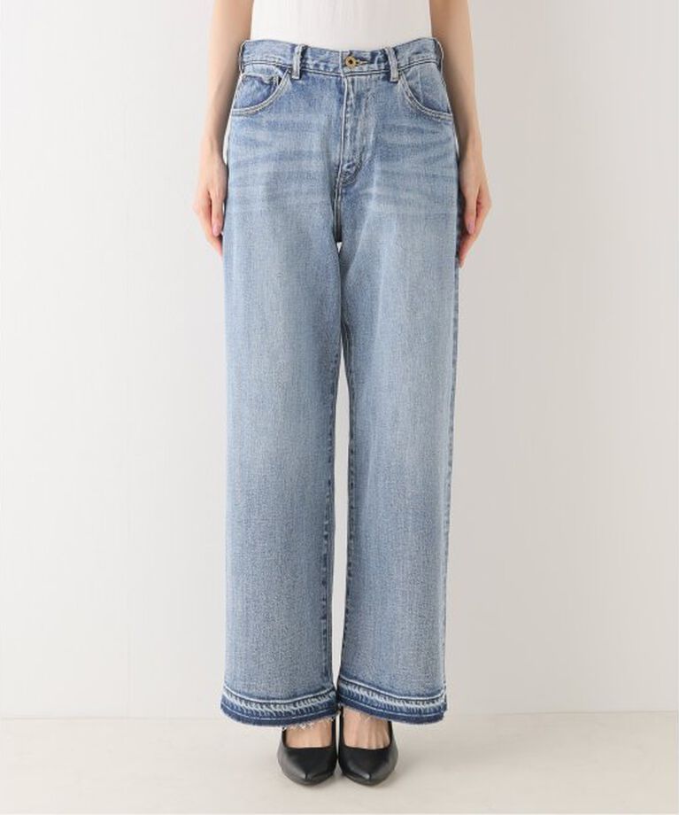 Spick and Span「≪追加≫5 1/2 LOOSE-STRAIGHT DENIM」|デニム|