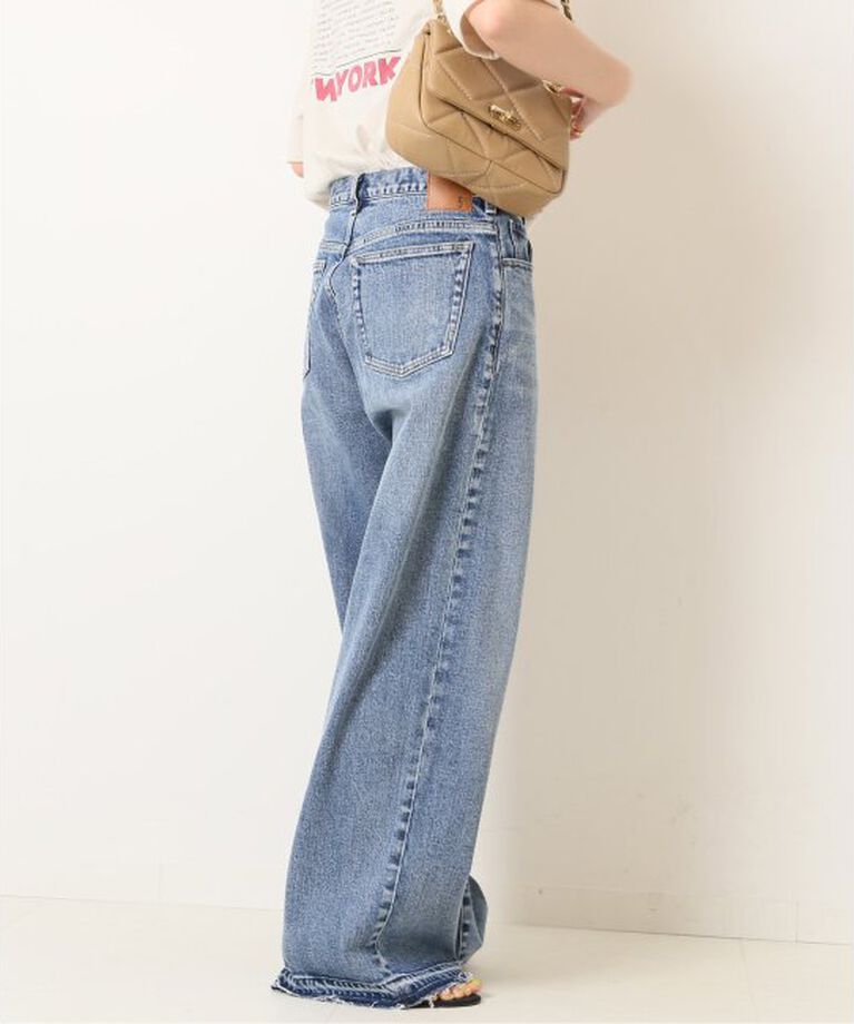 Spick and Span「≪追加≫5 1/2 LOOSE-STRAIGHT DENIM」|デニム|
