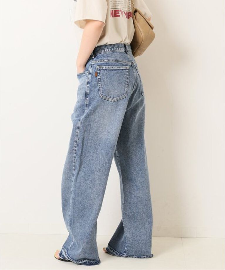 Spick and Span「≪追加≫5 1/2 LOOSE-STRAIGHT DENIM」|デニム|