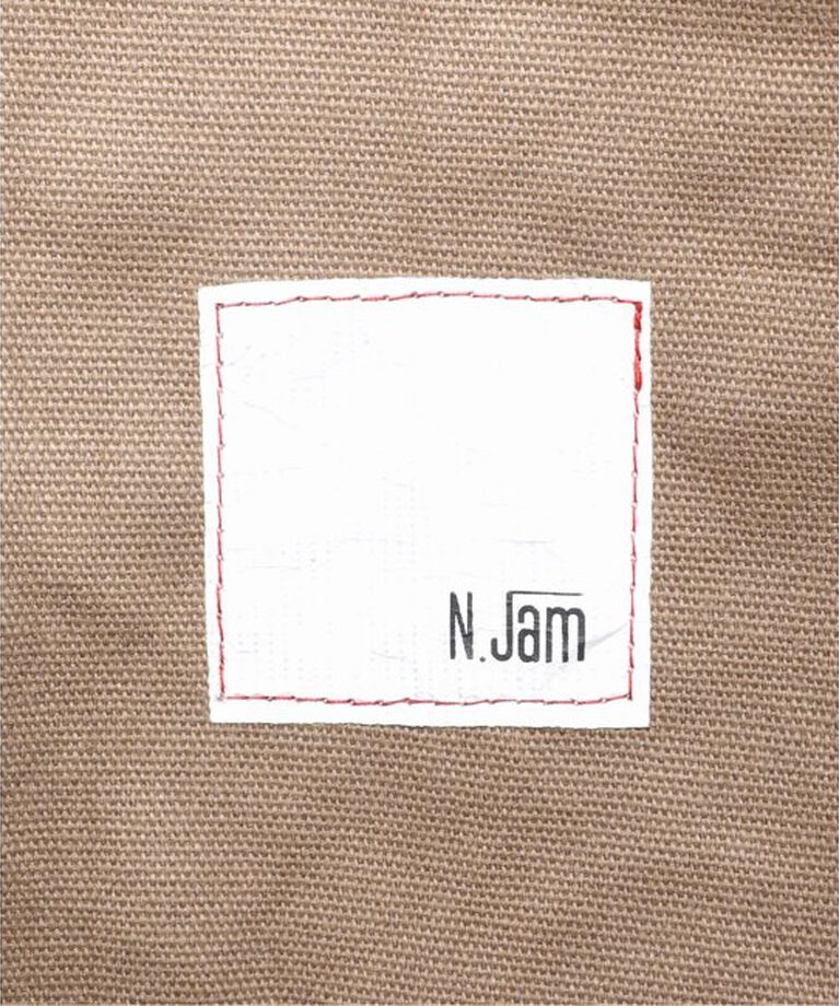 NOBLE「《WEB限定追加》N.Jam/エムジャム オリジナルキャンバスラージバッグ(無地)」|トートバッグ|