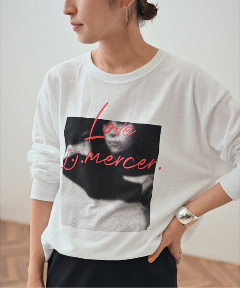 FRAMeWORK「J.J.Mercer 別注 LOVE ロンT」|Tシャツ・カットソー|ホワイト