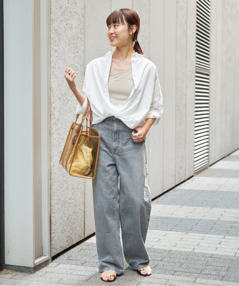 Spick and Span「ガーメントダイカシュクールシャツ」|シャツ・ブラウス|