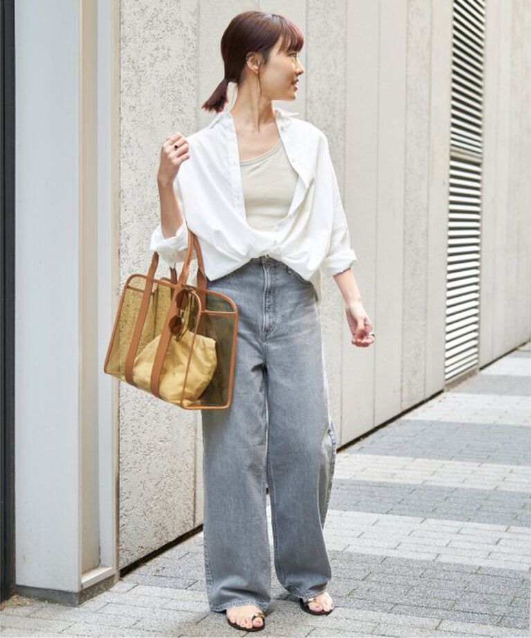 Spick and Span「ガーメントダイカシュクールシャツ」|シャツ・ブラウス|