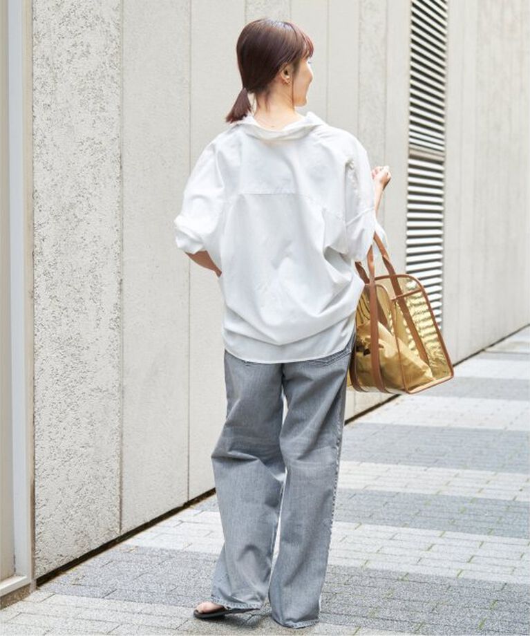Spick and Span「ガーメントダイカシュクールシャツ」|シャツ・ブラウス|