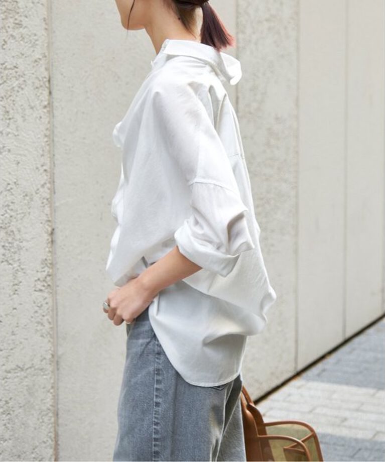Spick and Span「ガーメントダイカシュクールシャツ」|シャツ・ブラウス|
