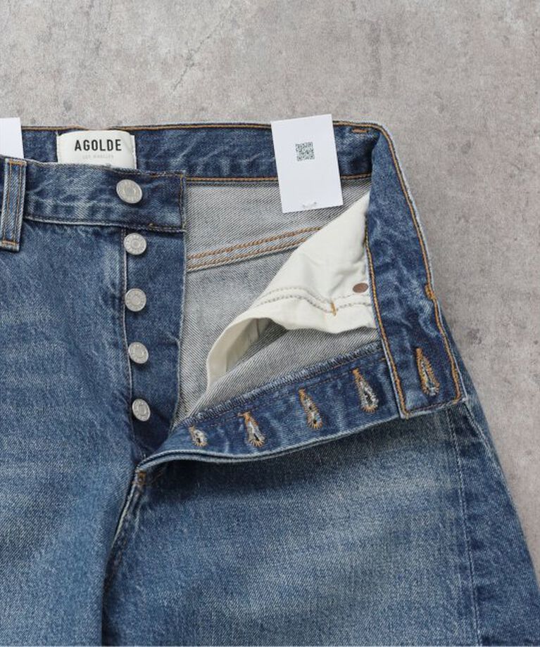 NOBLE「AGOLDE/エーゴールドイー LUNA PIECED JEAN」|デニム|