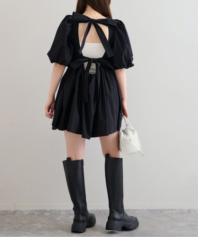 U by SPICK&SPAN「《追加》パフスリーブチュニックブラウス」|シャツ・ブラウス|
