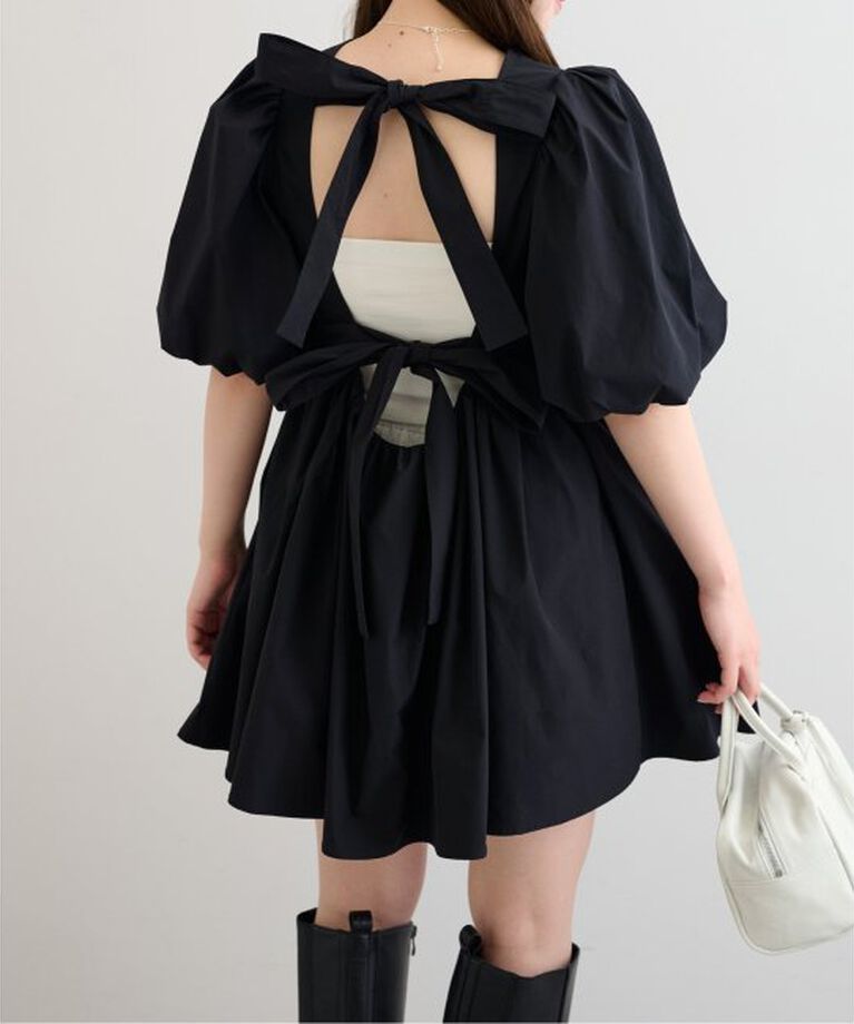 U by SPICK&SPAN「《追加》パフスリーブチュニックブラウス」|シャツ・ブラウス|