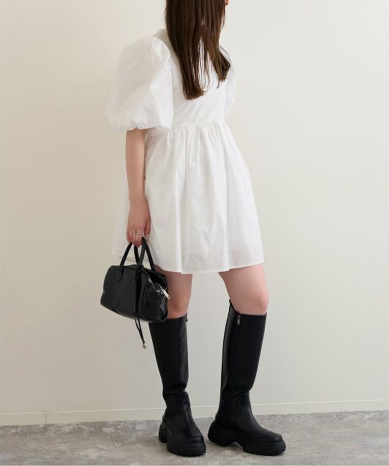 U by SPICK&SPAN「《追加》パフスリーブチュニックブラウス」|シャツ・ブラウス|