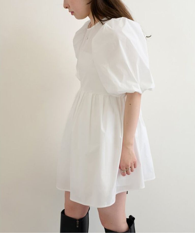 U by SPICK&SPAN「《追加》パフスリーブチュニックブラウス」|シャツ・ブラウス|