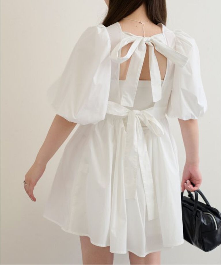 U by SPICK&SPAN「《追加》パフスリーブチュニックブラウス」|シャツ・ブラウス|